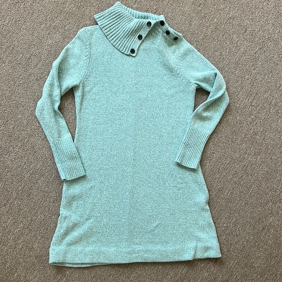 Talbots Dresses & Skirts - TALBOTS SWEATER DRESS MINT GREEN SIZE MEDIUM PETITE